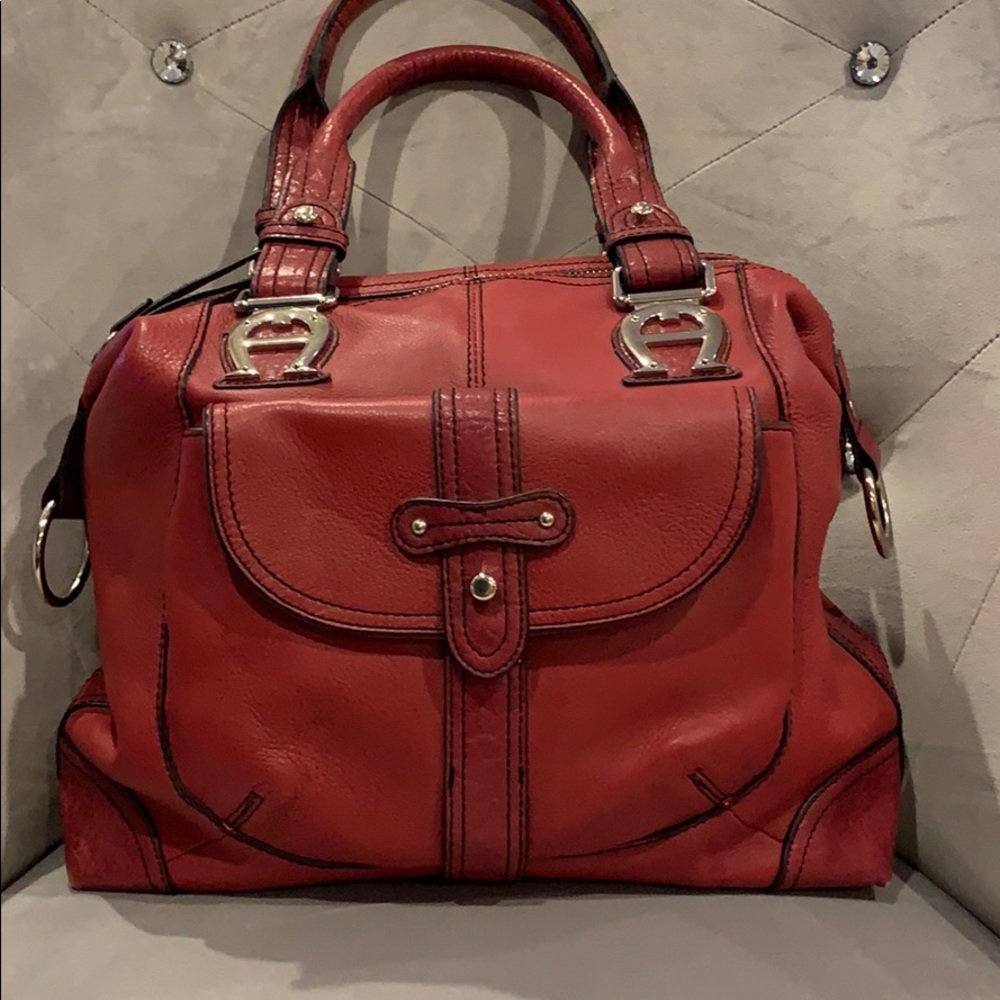 Etienne Aigner Red Purse